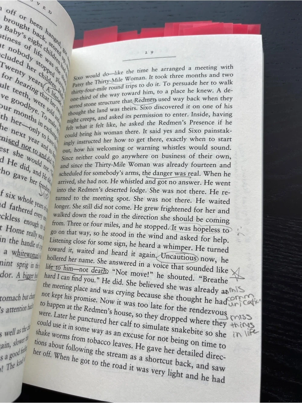 Vintage International Beloved Toni Morrison Paperback Book Red 8